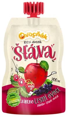 Ovocňák Mošt jablko, lesní ovoce