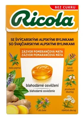 Ricola Zázvor
