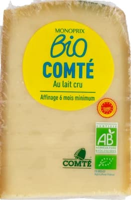 Monoprix Biologique BIO Sýr Comté z nepasterizovaného mléka