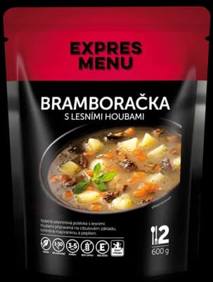 EXPRES MENU Bramboračka s lesními houbami, 2 porce