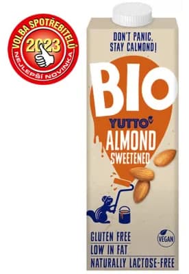 Yutto BIO Mandlový slazený nápoj