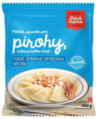 Stará mama Pirohy s bramborovo-bryndzovou náplní