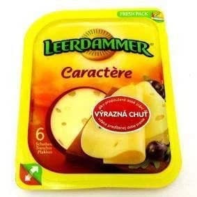 Leerdammer Caractére sýr plátky