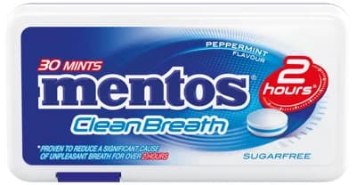 Mentos CleanBreath Peppermint bonbóny