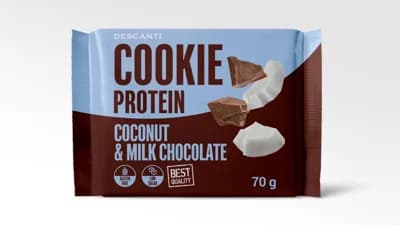 Descanti Cookie Protein Coconut & Milk Chocolate