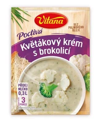 Vitana Květákový krém s brokolicí