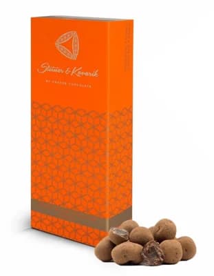 Steiner & Kovarik Pomeranč v hořké čokoládě a kakau