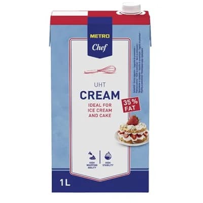 METRO Chef Smetana 35 % chlaz. UHT