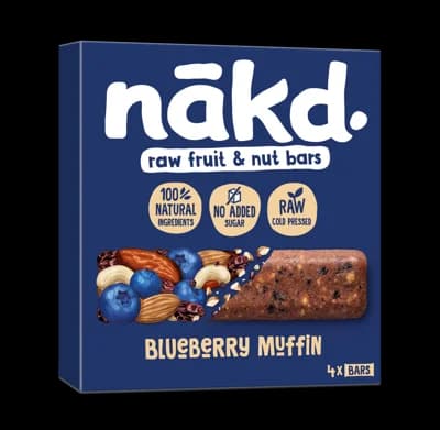 NAKD Blueberry Muffin 4x35 g