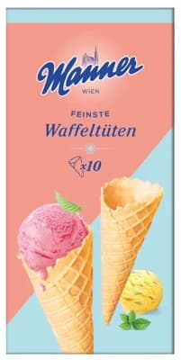 Manner Vaflové kornouty na zmrzlinu