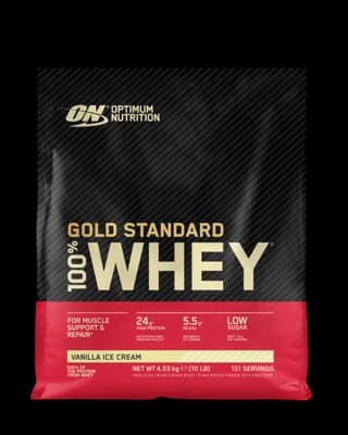 Optimum Nutrition 100% Whey Gold Standard vanilková zmrzlina