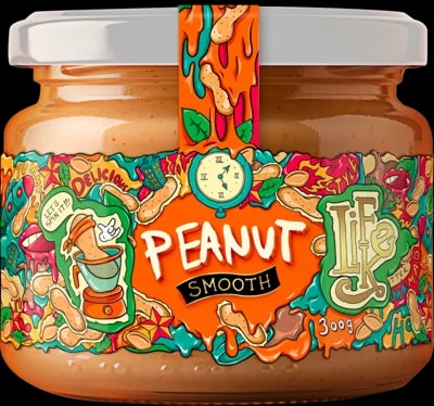 LIFELIKE Arašídový krém jemný