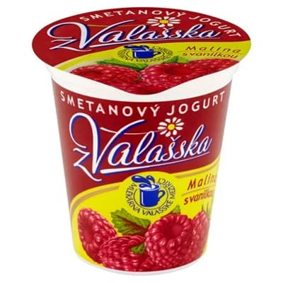 ValMez Jogurt z Valašska malina+vanilka chlaz. 10 x