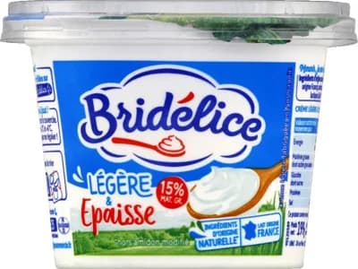 Bridélice Hustá zakysaná smetana 15%, lehká
