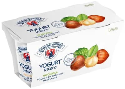 Sterzing-Vipiteno Plnotučný jogurt lískový oříšek 2×125 g
