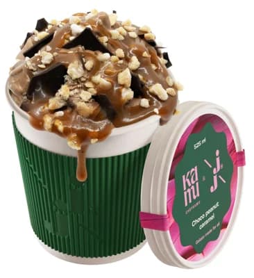 Ještě jednu & Kamu Zmrzlina choco peanut caramel