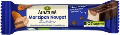 Alnatura BIO Hořká čokoláda s marcipánovo-nugátovou náplní
