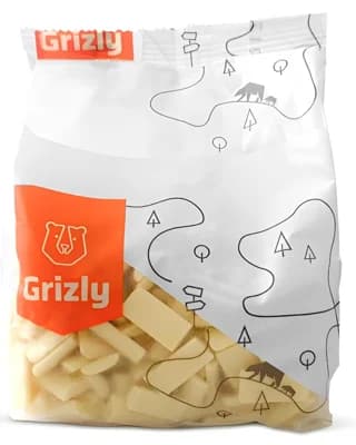 Grizly Bílé čokoládové kousky 29%