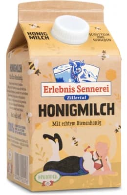 Erlebnis Sennerei Mléko z louky s medem 3,6 %