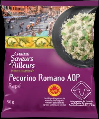 Casino Saveurs d'Ailleurs Strouhaný sýr Pecorino