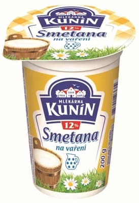 Mlékárna Kunín Smetana (12%)