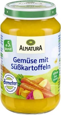 Alnatura BIO Příkrm se zeleninou a batáty