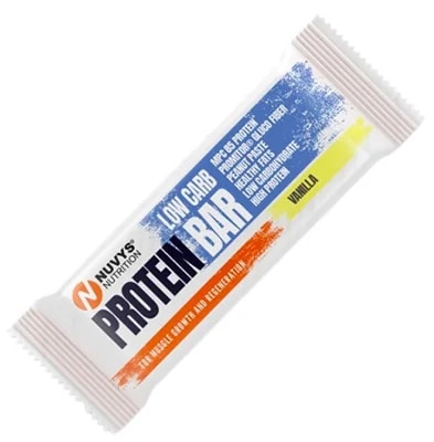 Nuvys Proteinová tyčinka LOW CARB - vanilka