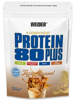 Weider Protein 80 Plus - toffee/karamel