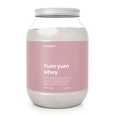 BeastPink Yum Yum Whey strawberry splash