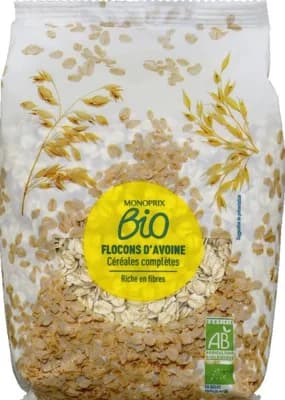 Monoprix BIO Celozrnné ovesné vločky