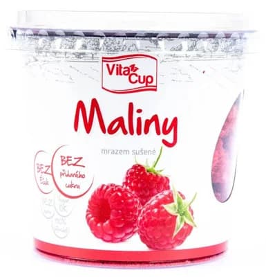 VitaCup Maliny lyofilizované