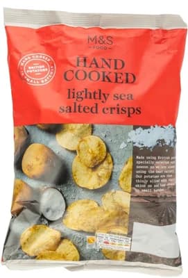 Marks & Spencer Brambůrky s mořskou solí ručně dělané