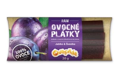 OVOCŇÁK ovocné plátky Švestka