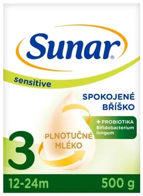 Sunar Sensitive 3, batolecí mléko