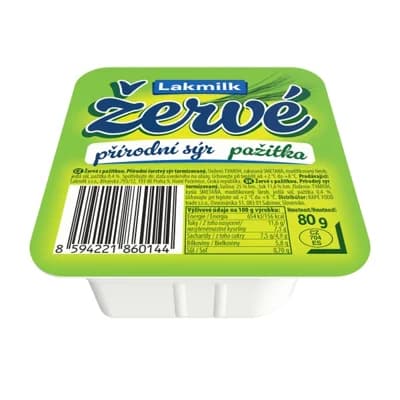 Lakmilk Žervé s pažitkou