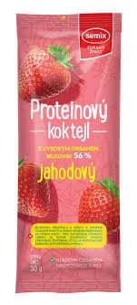 Semix Proteinový koktejl JAHODA
