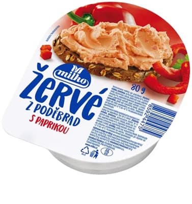 Milko Žervé s paprikou
