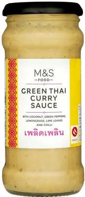 Marks & Spencer Zelená kari omáčka v thajském stylu