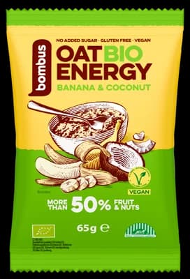 Bombus BIO Ovesná kaše banán a kokos