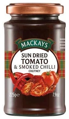 Mackays Chutney sušená rajčata s chilli