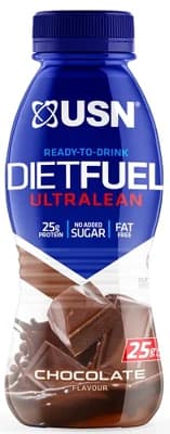 USN (Ultimate Sports Nutrition) USN Diet Fuel RTD Ultralean - čokoláda VÝPRODEJ 4.4.2025