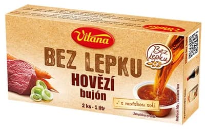 Vitana Bez lepku Hovězí bujón