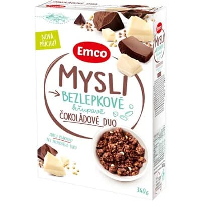 MYSLI čokoládové duo bezlepku