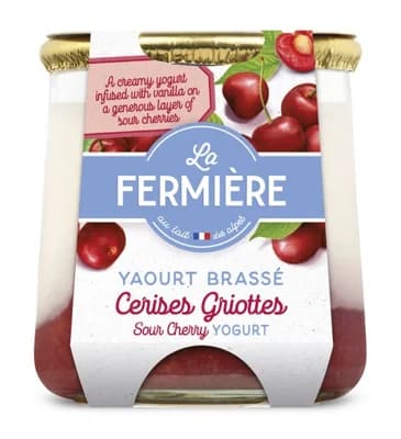 La Fermiére Jogurt Stirred třešně Lafermiere 160G