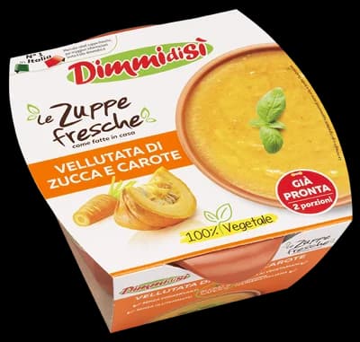 DimmidiSì Krémová polévka s dýní a mrkví (2 porce)