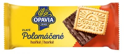 Opavia sušenky Zlaté Polomáčené hořké