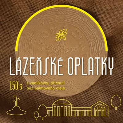 Morient Lázeňské oplatky s vanilkovou příchutí