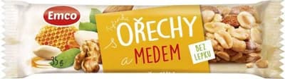 Emco Tyčinka s Ořechy a medem