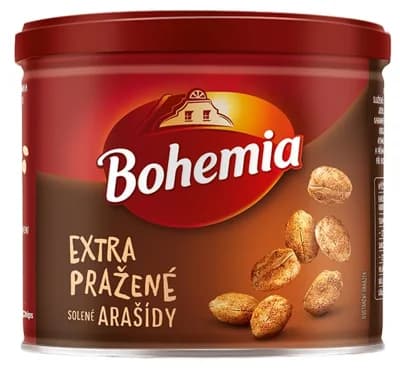 Bohemia Extra pražené arašídy
