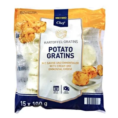 Metro Chef Potato Gratins 15x100g